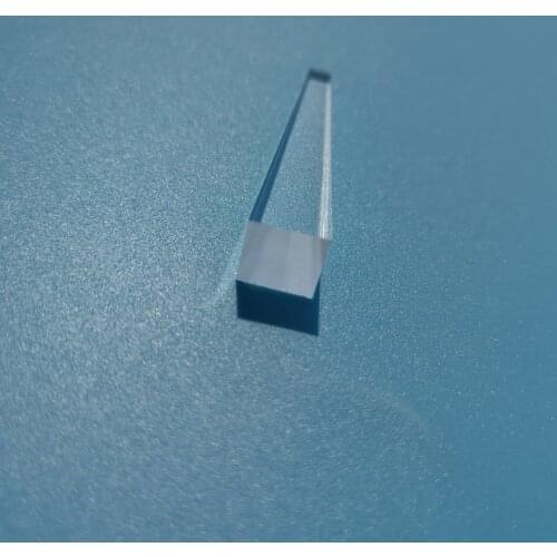 Optical prism glass spectroscope 36.5x3x5mm isosceles triangular prism for sale