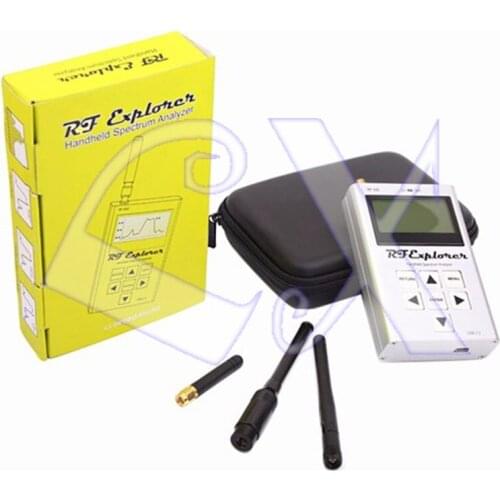 RF Explorer 6G Combo Handheld Digital Spectrum Analyzer Plus an RFEMWSUB3G Expansion Measuring Range 15-2.7GMHz and 4.85G-6.1GHz