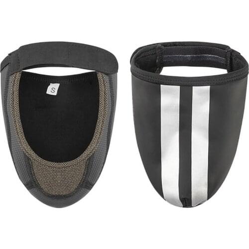 ROCKBROS Half Palm Cycling Shoe Cover Bicycle Mountain Road Bike Lock Shoe Mens Autumn and Winter Warm Equipment