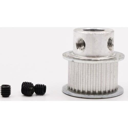 BF Type 2GT 32 Teeth 16mm Width 5/6.35/8mm Inner Bore 32T Timing Pulley 2mm Pitch Aluminum GT2 Synchronous Wheel