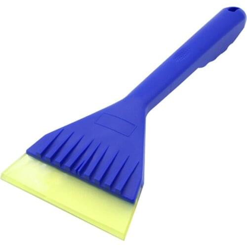Ice Scraper, 33cm, Heavy-duty Frost and Snow Removal Scraper with Comfortable Grip for Car Windshield and Window, Blue