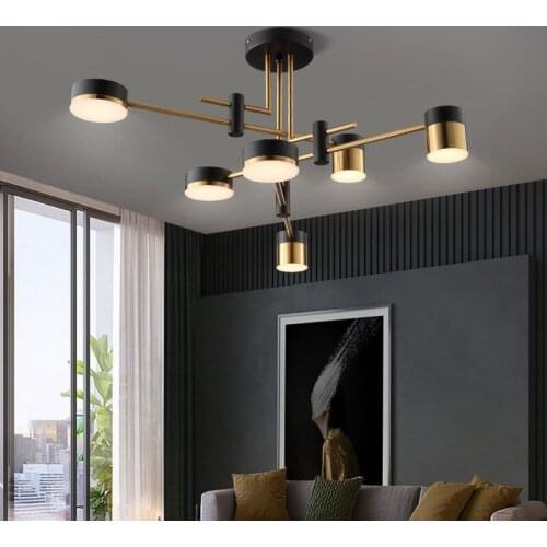 Modern Simple Living Room Dining Room Bedroom Lamp Personality Creative Branch Nordic Chandelier