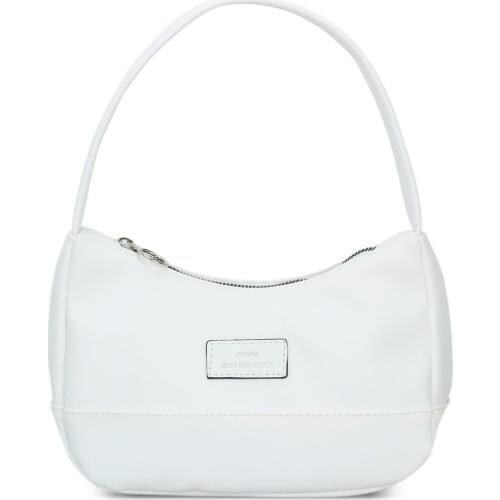 Womens White Baguette Bag 197 Luxury Designer Handbag Shoulder Brand Evening Mini