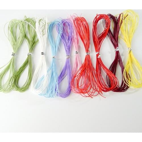 0.5mm Korea rope * 4M wax string holes jade beads wire rope Ock diy rope necklace wax cord Jewelry Findings & Components #1093