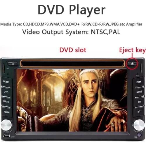 2 Din Quad/Octa Core 800*480 Android 8.1 Car Radio GPS/A&FM RDS/Bluetooth/Music&Video player For Honda CRV Fit Civic City