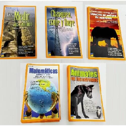 2 Books Parent Child Kids Toddler Baby Spanish Book Early Education Enlightenment Cute Story Cardboard Libros Book Age 5 up