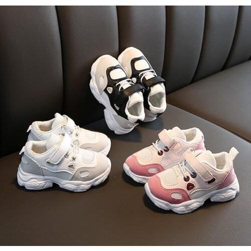 Children Shoes for Girls Sneaker Boys Sport Shoes Spring Autumn New Soft Bottom Baby Toddler Flat Sneaker Kids Casual Shoes