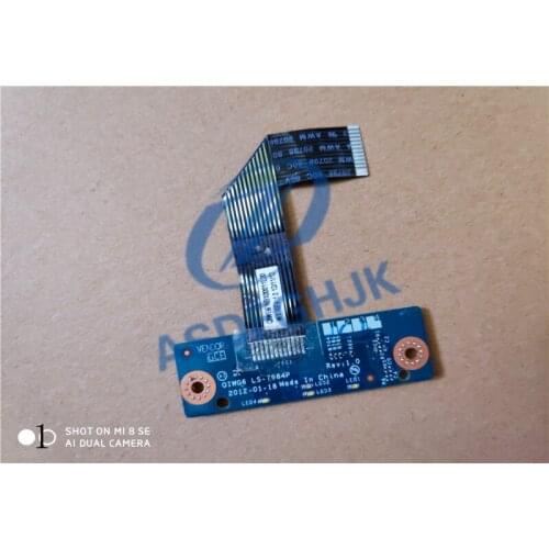 For Lenovo Ideapad G580 G585 Mouse Button Touchpad Button Board w/ Cable works QIWG6 LS-7984P