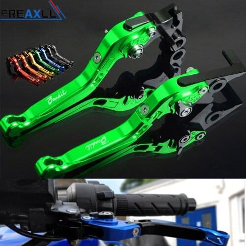 For Suzuki Bandit 650S GSF 1200 1250 BANDIT GSF600 S BANDIT GSF250 Bandit Motorbike Brake Clutch Levers Extendable Adjustable