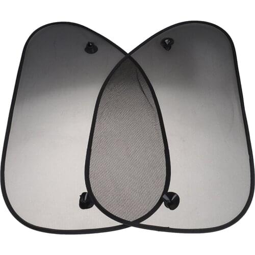Hot sale 2X Car Side Window Sun Shade Curtain Rear Anti UV Kid Baby Block Mesh Applicable
