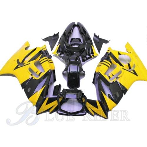Motorcycle Fairing Kit For HONDA CBR 600 F3 1995 1996 Fairings Parts CBR600F 95- 96 Yellow Black Bodyworks Full + Tank Cover