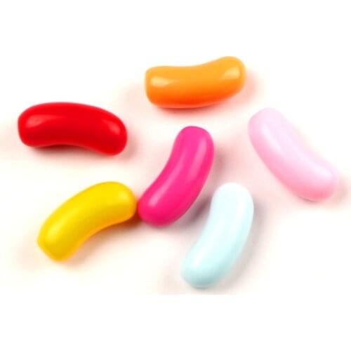 20Pcs Round Candy Resin Decoration Crafts Beads Frame Flatback Cabochon Scrapbook DIY Embellishments Accessories