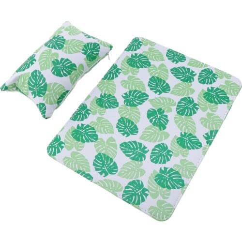 Nail Art Hand Washable Foldable Arm Rest Cushion Manicure Holder