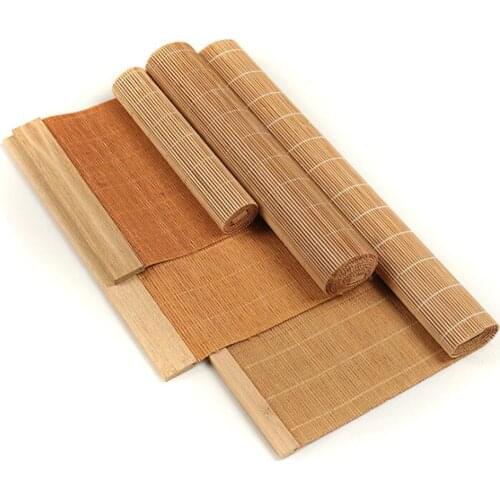 Natural Bamboo Tea Mat 3 size for choose tea Accessory exhausted tea filter kungfu tea ceremony culture environmental material