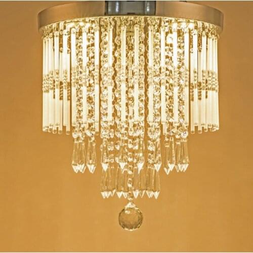 Luxury k9 Crystal Dining room Lamp modern Droplight For Living Room Restaurant Home Bedroom Led Modern High Quality