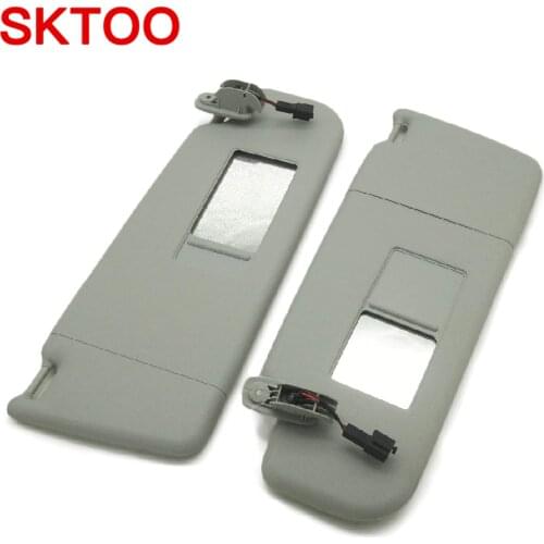 SKTOO Sun Visor with A Makeup Mirror Sun Visor for Volkswagen Bora Golf 4 Passat B5 Sun Visor with Makeup Mirror 3B0 857 551