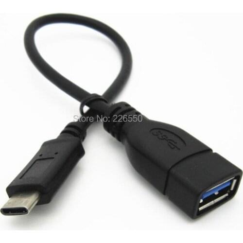 Type-C Male USB 3.1 USB 3.0 Female OTG Adapter Type C Data Connector 24 pin OTG Data Cable For Macbook