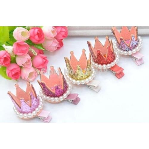 Stereo Crown pet dog hairpin hair accessory teddy yorkshire head clip pet supplier grooming wholesale free shipping 40pcs/lot