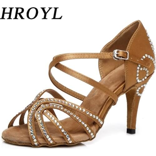 Women Professional Soft Sole Indoor Ballroom Tango Salsa Latin Dance Shoes High Heels 10cm 8cm 5cm Open Toe Hight Quality