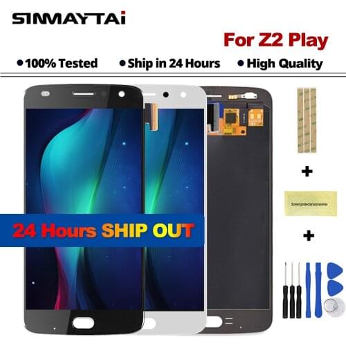 5.5'' LCD For Motorola MOTO Z2 Play Display Touch Screen XT1070 Display for Moto Z2 Play Digitizer Replacement Parts