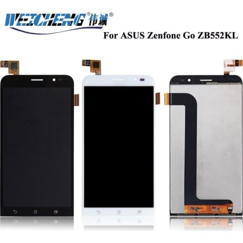 For Asus Zenfone Go ZB552KL LCD Display +Touch Screen Assembly For ZB552KL lcd Digitizer +free tools