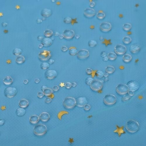 100/200/500pcs Simulation Dewdrop Waterdrop Droplets Stones for DIY Paper Craft Making
