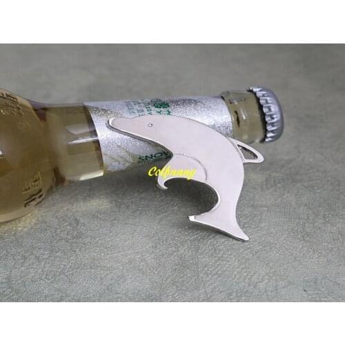 100pcs/lot Fast shipping Dolphin Bottle Opener Beer openersWedding Favor Gift Party Souvenir