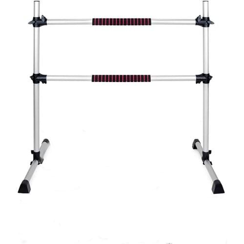 2020 Silver Ballet Leg Press Double Rod Iron Tube Yoga Exercise Training Equipment