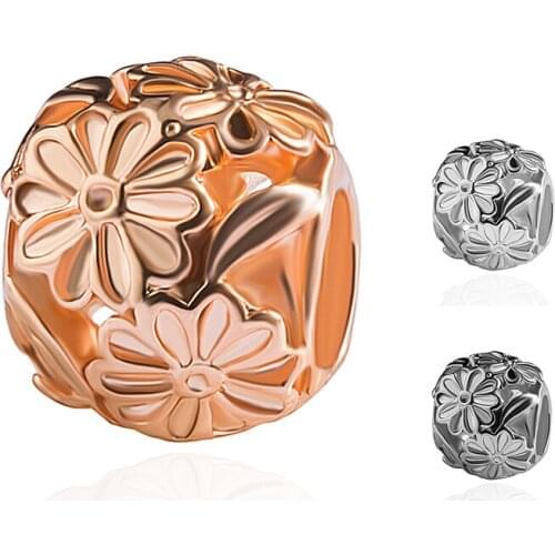 HPXmas Wholesale 5pcs/lot Fits Original Space Beads For Jewelry Bracelet Jewelry Making Fashion Metal Diy Bracelet Making