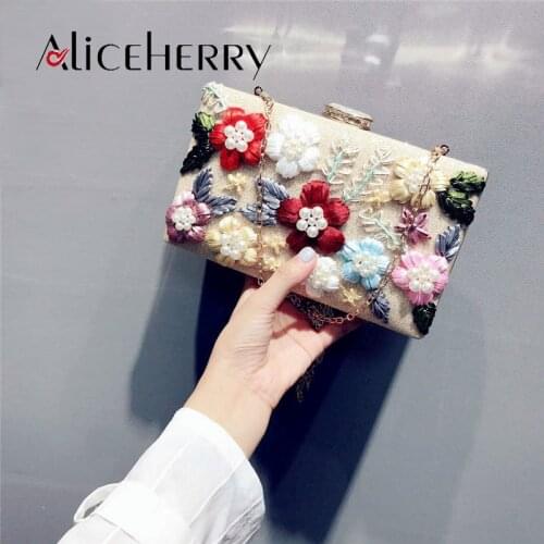 Aliceherry Women's Bags With Embroidery
