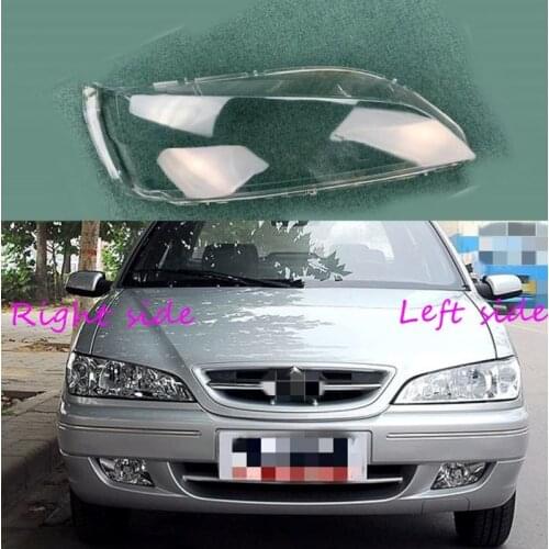Car Headlight Lens For Citroen Elysee 2004 2005 2006 2007 Headlamp Cover Car Replacement Front Auto Shell Cover