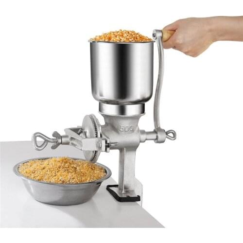 Free Shipping 1Pcs Kitchen Tool Wheat Grain Nut Mill Cast Iron Manual Corn Grinder Maker Handworking Kitchen Tools