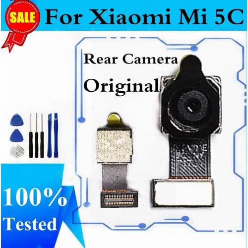 Original Big Camera For Xiaomi Mi 5C Mi5c Back Camera Flex Cable Camera For Xiaomi 5C Rear Main Camera For Mi 5C Replacement