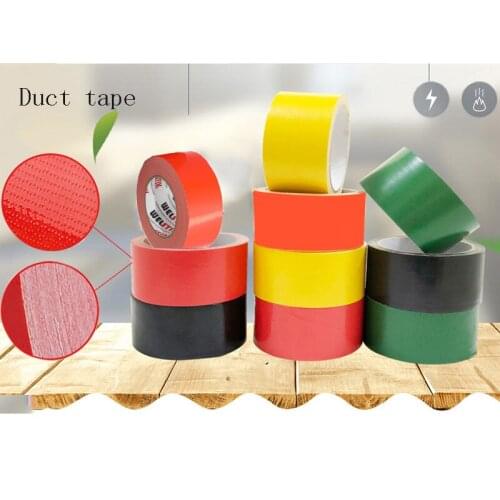 50MM*55M Cloth Duct Tape Carpet Floor Waterproof Tapes High Viscosity Adhesive Tape DIY Decoration