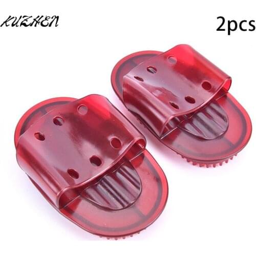 2PCS Soft Cellulite Body Massager Brush Glove Anti Cellulite Slimming Relaxing Scrub Massager Bath Spa