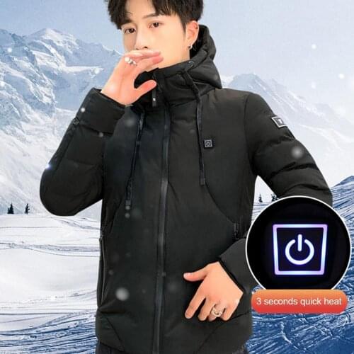 Heating Jacket USB Rechargeable Outdoor Winter Heated Thermal Waistcoat Men Hiking Heater Vests
