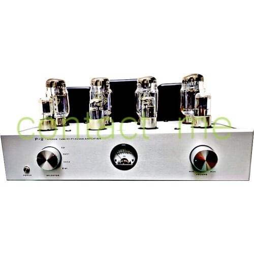 6H8C, 6L6G, 6H9C HIFI tube amplifier, 25W+25W high-power lossless amplifier with Bluetooth playback. good sound amplifier