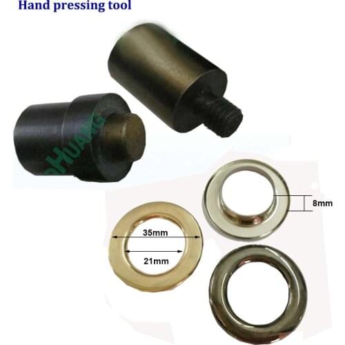 Metal Steel Die Mould Inner Diameter 21*35mm for Metal Grommet Machine Hand Press Eyelets Spot Snap Button Mould Tool Fit