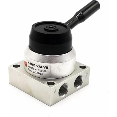 SNS Hand Control Valve VH200-08 1/4'' thread Pneumatic Manual Valve