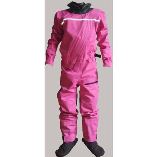 Teenage big kids children dry suit latex neck and wrist ,waterproof cordura sock for sailing,fishing,kitesuring,kayak, fishing