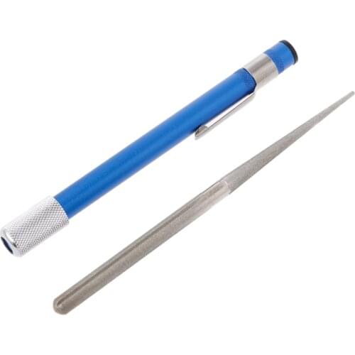 1pc Outdoor Portable Professional Pen Diamond Knife Fishhook Sharpener Multi Purpose