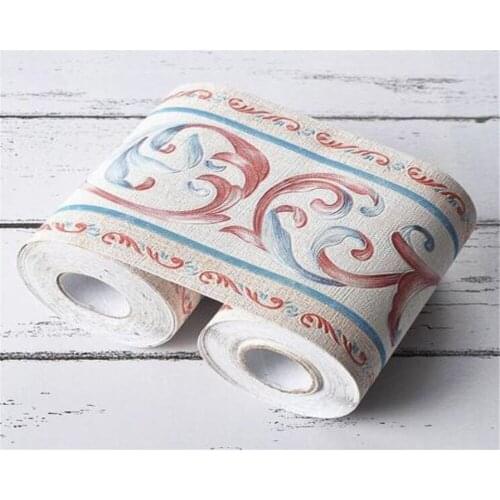 Beibehang behang Self-adhesive wallpaper edge waist line door window wall sticker border line photo frame belt corner line