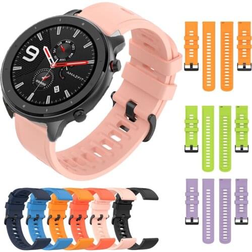 EasyFit Silicone Band For HUAWEI WATCH GT / For Amazfit GTR 42/47 For Honor magic Watch Band Bracelet