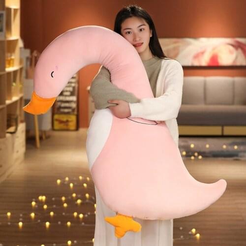 Cute Cotton Duck Stuffed Toys Dinosaur Animal Baby Accompanying Dolls Plush Comfort Dolls Soft Pillow Nordic Home Decor