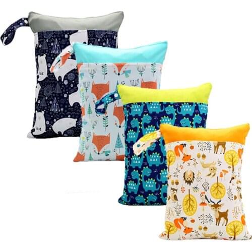 Diaper Bag Nappy Bag Double layer 30*40cm Fashion Waterproof High Capacity Multifunctional Storage Bag Trolley Pendant Portable