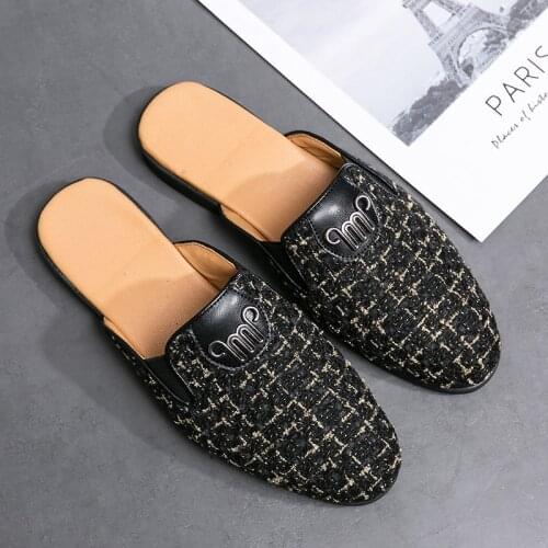 Casual Male Shoe Men Fashion Shoes Spring Casual Mens Causal Summer Slippers For Sandals Trend Mens Footwear Flat Half