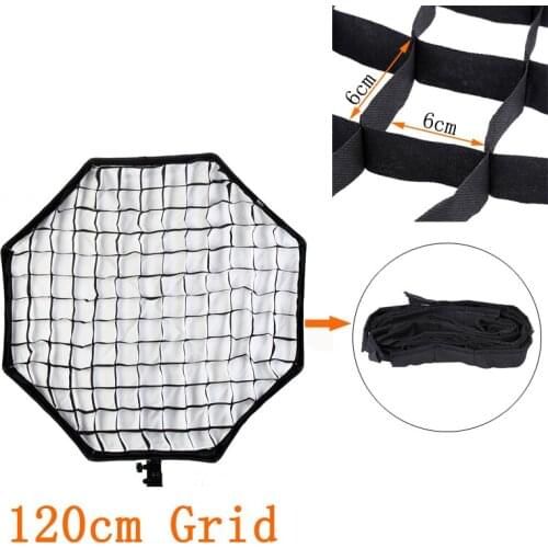 Photography Octagon 120cm Softbox Honeycomb Grid For Photo Studio Soft Box