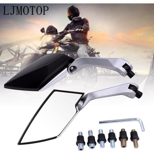 For Honda CB1100 GIO CRF1000L AFRICA TWIN CBF 1000 Motorcycle Rearview Mirror10mm 8mm Moped Handlebar Motorbike Side Mirrors