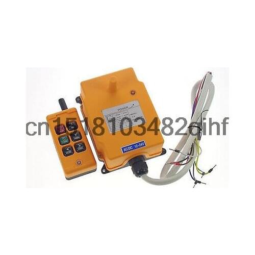 6 Buttons 2 Motions 1Speed Hoist Crane Truck Winches Radio Remote Control System