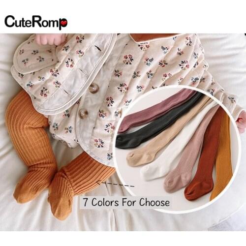 7 Colors Baby Tights High Elasticity Stocking Soft Cotton Girls Toddler Tight For Girls Boy Children Pantyhose Baby Clothing